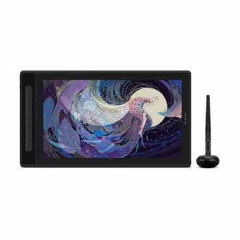 Grafikas planšete HUION Kamvas Pro 16 GT1602 15,8 collas 2.5K IPS displejs, 8192 spiediena līmeņi, 8 programmējami taustiņi, USB-C/HDMI