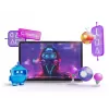 Planšetdators Lenovo Tab Plus 11,5 collas Luna Grey, MediaTek Helio G99, 8GB RAM, 128GB, Android 14, 11,5 collu 2000×1200 90Hz