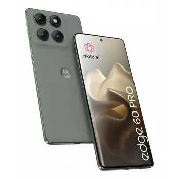 Motorola edge 60 pro 16,9 cm (6,67 collu) Divu SIM Android 15 5G USB Type-C 12 GB 512 GB 6000 mAh Pelēks