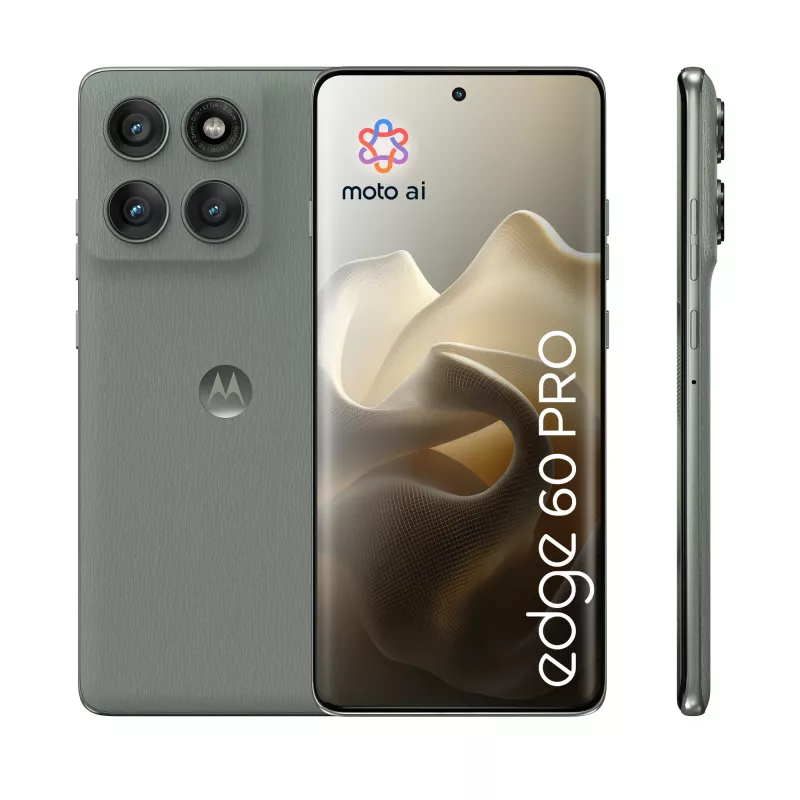 Motorola edge 60 pro 16,9 cm (6,67 collu) Divu SIM Android 15 5G USB Type-C 12 GB 512 GB 6000 mAh Pelēks