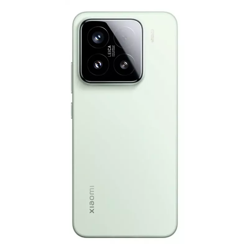 Viedtālrunis Xiaomi 15 — Snapdragon 8 Elite, 12 GB RAM, 512 GB, 6,36 collu AMOLED, 5240 mAh, Dual SIM, IP68, Zaļš