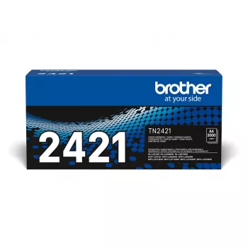 tonera kasete Brother TN-2421 Melns, oriģināls lāzera kārtridžs, 1 gab., saderīgs ar Brother printeriem