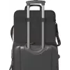 Portatīvā datora soma DEFENDER 15,6 collas (39,6 cm) — poliesters, noņemama plecu siksna, rāvējslēdzējs, melna