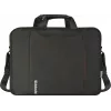 Portatīvā datora soma DEFENDER 15,6 collas (39,6 cm) — poliesters, noņemama plecu siksna, rāvējslēdzējs, melna