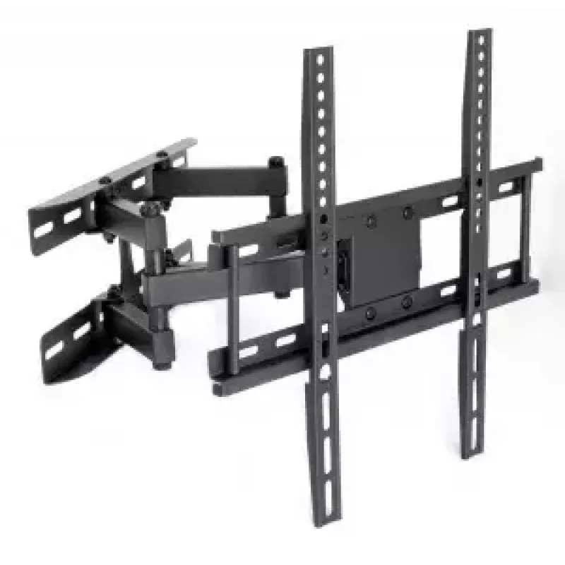 Sienas TV stiprinājums ART RAMT AR-35 50,8–165,1 cm (20–65 collu) ekrāniem, 200x200–400x400 VESA, 35 kg, noliekams un pagriežams, 7–37 cm attālums no sienas, melns