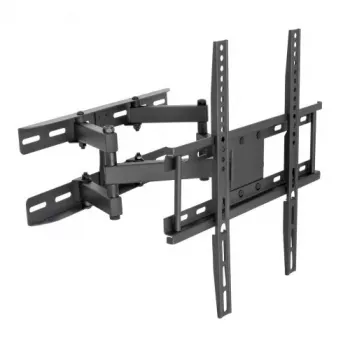 Sienas TV stiprinājums ART RAMT AR-35 50,8–165,1 cm (20–65 collu) ekrāniem, 200x200–400x400 VESA, 35 kg, noliekams un pagriežams, 7–37 cm attālums no sienas, melns