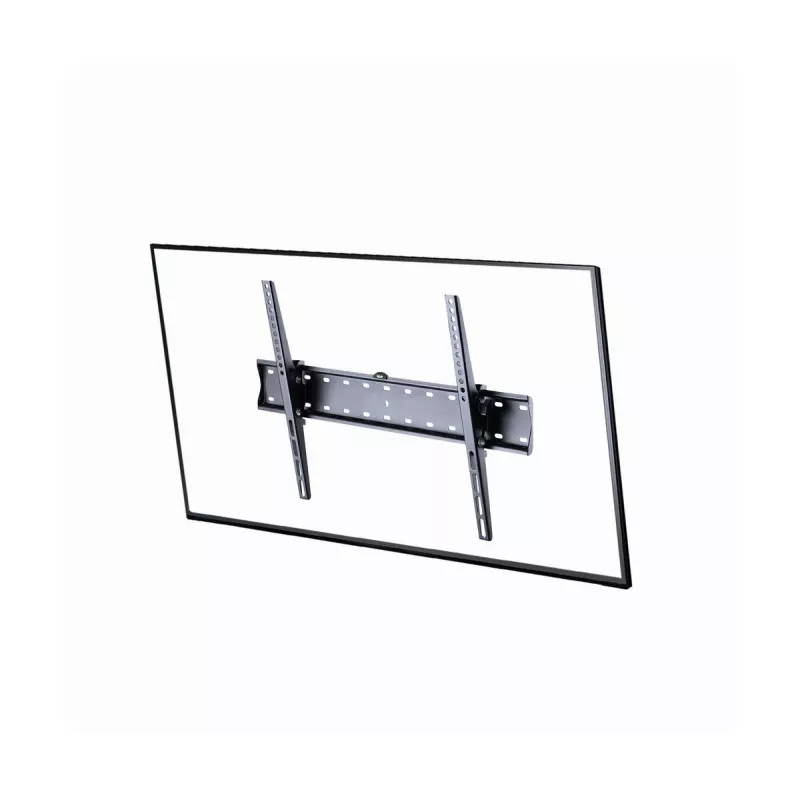 Gembird WM-70T-02 televizora sienas stiprinājums 37–70 collu, maks. 40 kg, VESA 200×200–600×400, slīpums ±12°, attālums līdz sienai 5,3 cm, tērauds, melns