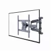 Sienas televizora stiprinājums Gembird WM-75ST-01 32–75 collu ekrāniem, VESA 600x400, 45,5 kg, regulējams attālums 4,9–49,1 cm, slīpums -5°–8°