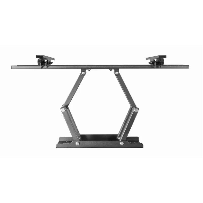 Sienas TV kronšteins GEMBIRD WM-70ST-01 ekrāniem no 37 collām līdz 70 collām, slīpums 0° līdz -20°, pagriešana ±60°, VESA 200×200–600×400, maks. 35 kg, melns