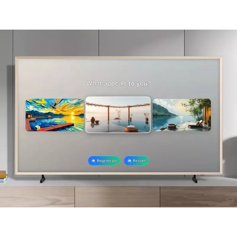 Televizors Samsung QE65LS03FAUXXH 65 collu The Frame QLED 4K HDR Smart TV, 3840×2160, Tizen, 120Hz