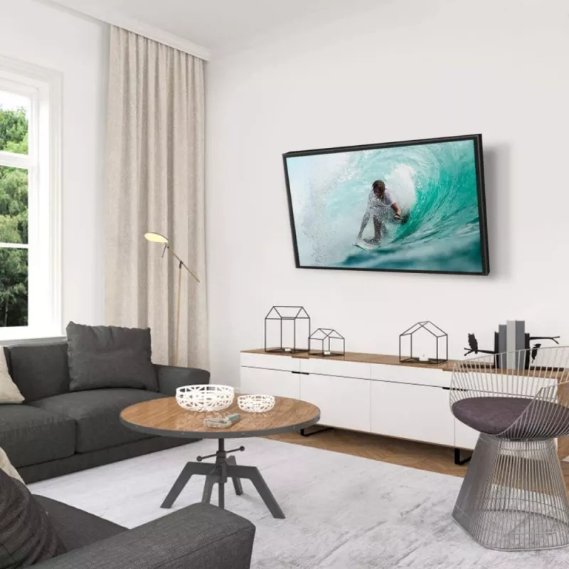 Techly 19-37 collu sienas kronšteins LED LCD televizoram, noliekams, 1 grozījums, melns ICA-LCD 2900B
