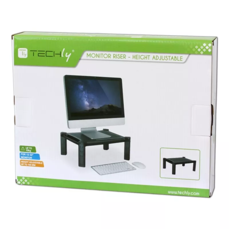 Techly regulējams augstumā viedais statīvs ICA-MS 401