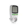 Vatmetrs GreenBlue GB202 jaudas mērītājs 0–9999 W, 3600 W max, 220–240 V, 16 A, LCD displejs