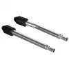 Analogais manometrs YATO YT-73022 0–20 bar, 75 mm ciparnīca, oglekļa tērauds, 0,5 m šļūtene, 4 misiņa adapteri, pārnēsāšanas futrālis