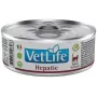 Mitrā kaķu barība Farmina Vet Life Natural Diet Cat Hepatic 85 g — aknu atbalsts, vistas gaļa, bezgraudu, pieaugušiem