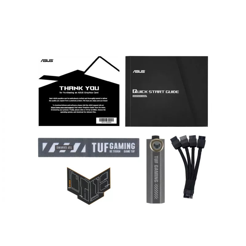Grafikas karte ASUS TUF Gaming GeForce RTX 5090 — 32 GB GDDR7, 512 biti, PCIe 5.0, 3 ventilatori
