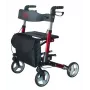 Četrriteņu alumīnija staigulis ANTAR AT51006, salokāms, regulējams augstums, 20 cm riteņi, maksimālā slodze 136 kg, sēdeklis 25×46 cm, svars 7,35 kg