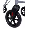 MDH PPC035 staigulis / rollators ar sēdekli un grozu, alumīnijs, salokāms, maks. slodze 136 kg