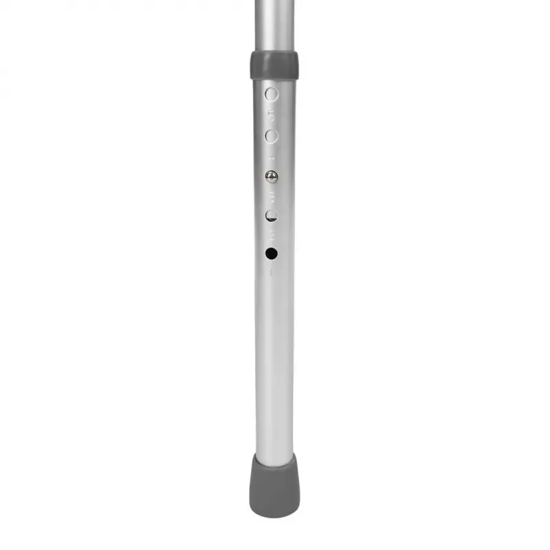 Manuālais ratiņkrēsls TIMAGO JMC-C 3223, alumīnija rāmis, 4 riteņi, regulējams augstums 79–91 cm, maks. slodze 136 kg, platums 595 mm, svars 3,8 kg