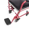 Tualetes ratiņkrēsls TIMAGO FS 692 salokāms, viegls, ar komodes sēdekli, tērauda rāmi, 4 riteņiem, kravnesība 100 kg
