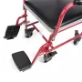 Tualetes ratiņkrēsls TIMAGO FS 692 salokāms, viegls, ar komodes sēdekli, tērauda rāmi, 4 riteņiem, kravnesība 100 kg