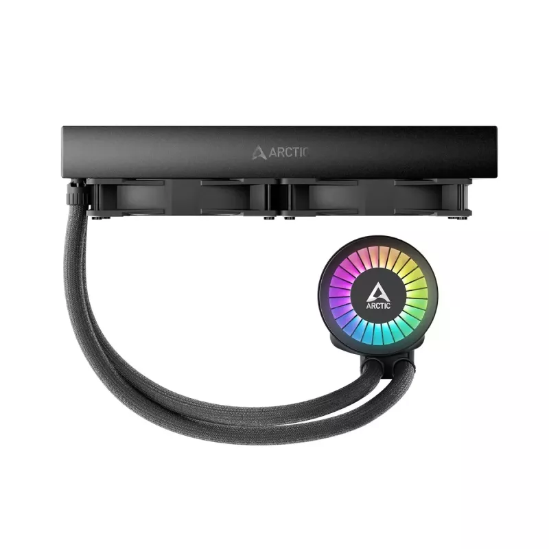 ARCTIC Liquid Freezer III 280 A-RGB - Daudzsaderīgs visu vienā CPU ūdens dzesētājs ar A-RGB