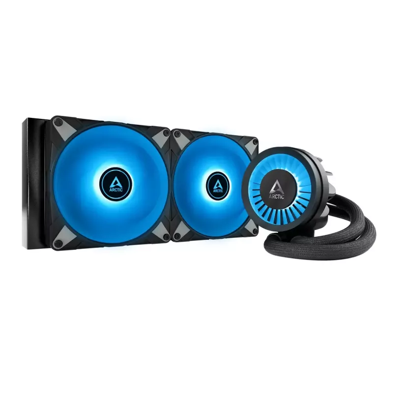 ARCTIC Liquid Freezer III 280 A-RGB - Daudzsaderīgs visu vienā CPU ūdens dzesētājs ar A-RGB