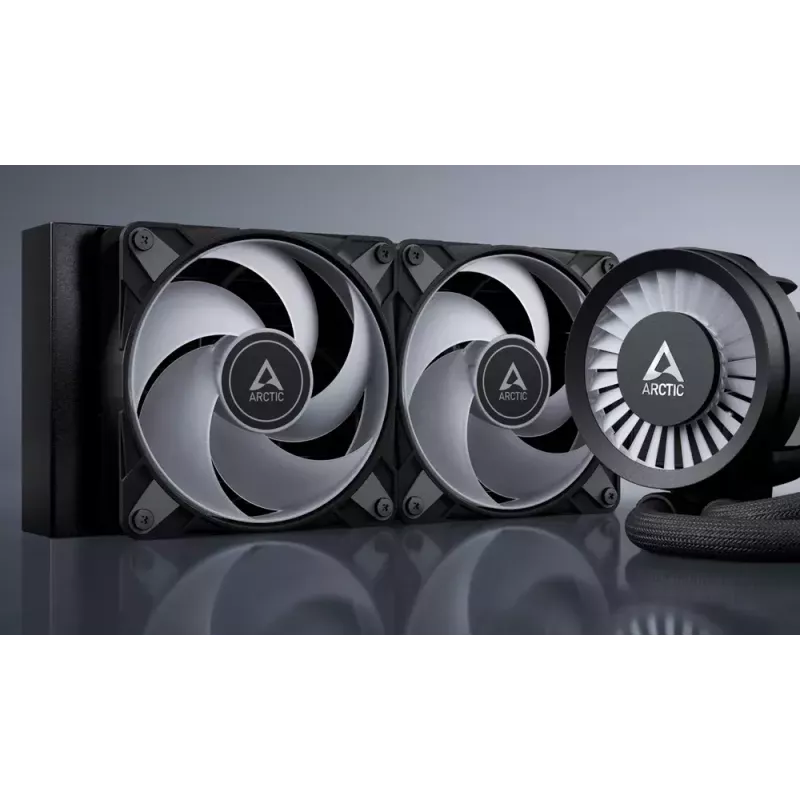 ARCTIC Liquid Freezer III 280 A-RGB - Daudzsaderīgs visu vienā CPU ūdens dzesētājs ar A-RGB