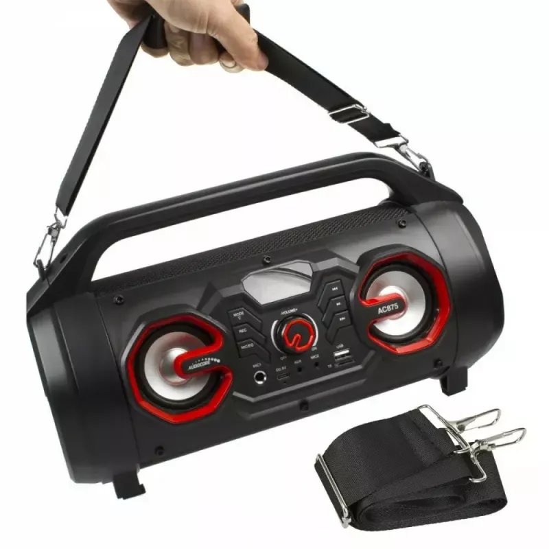 Pārnēsājams skaļrunis Bazooka Audiocore AC875, melns