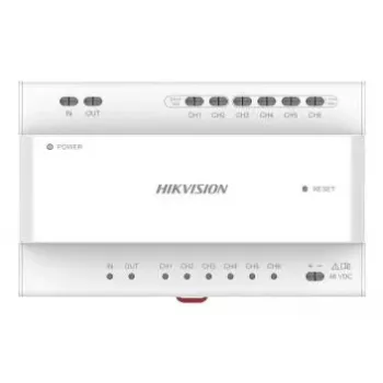 Video signālu sadalītājs Hikvision DS-KAD7060EY Platums 143,7 mm Dziļums 65,9 mm Augstums 92,4 mm
