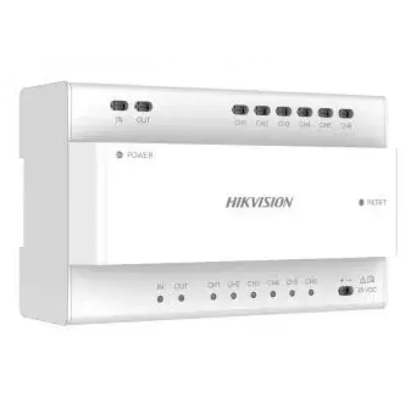 Video sadalītājs Hikvision DS-KAD7060EY-S Platums 143,7 mm Dziļums 65,9 mm Augstums 92,4 mm