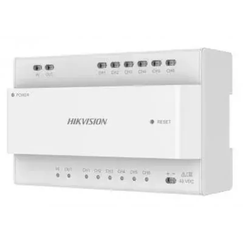 Video sadalītājs Hikvision DS-KAD7060EY-S Platums 143,7 mm Dziļums 65,9 mm Augstums 92,4 mm