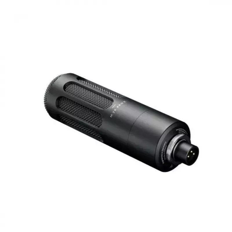 Dinamiskais pārraides mikrofons Beyerdynamic M 70 PRO X — vadu, runai pielāgota frekvenču reakcija