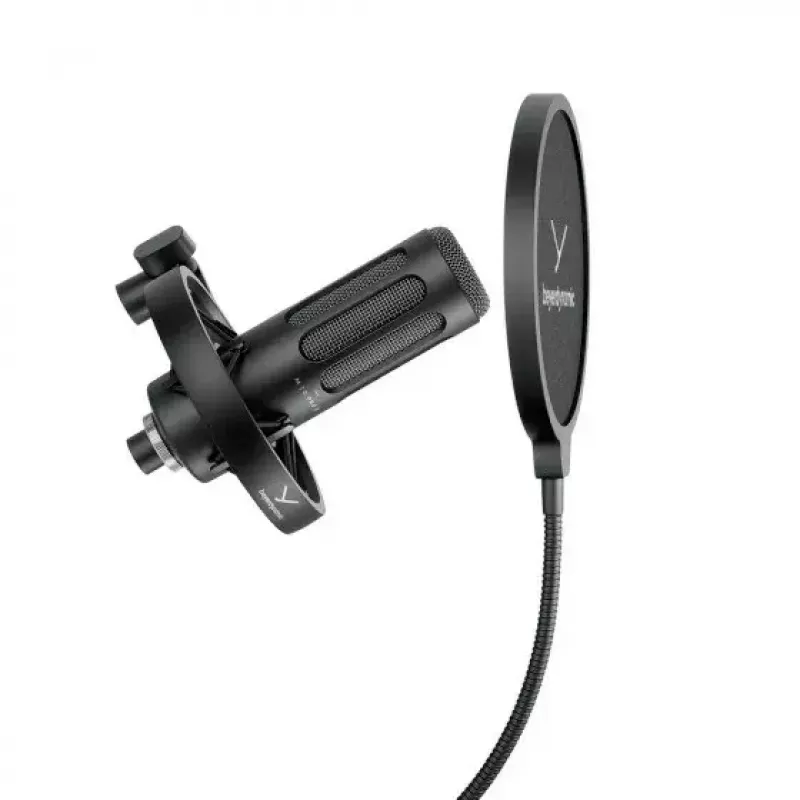 Dinamiskais pārraides mikrofons Beyerdynamic M 70 PRO X — vadu, runai pielāgota frekvenču reakcija