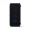 Mobilās ierīces lādētājs Satechi ST-TC100GM-EU, 100 W, 2× USB-C, maiņstrāvas ieeja 100–240 V, pelēks