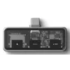 Klēpjdatora doks Satechi ST-HXRSDM — USB 3.2 Gen 2 Type-C dokstacija ar 100 W PD, MicroSD lasītājs, pelēks
