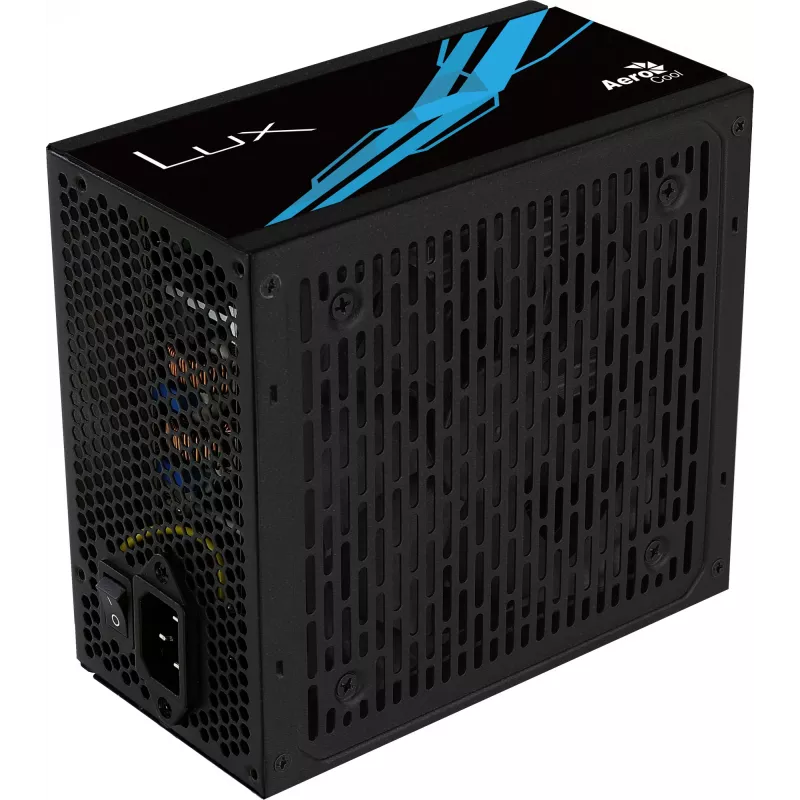 Aerocool LUX850 PC barošanas bloks 850W 80 Plus Bronze 230V 88% efektivitāte melns