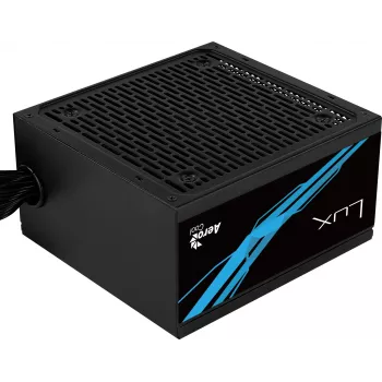 Aerocool LUX850 PC barošanas bloks 850W 80 Plus Bronze 230V 88% efektivitāte melns