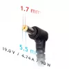 AKYGA klēpjdatora barošanas adapteris - 19V/4,74A, 90W jauda un 5,5*1,7 mm spraudnis