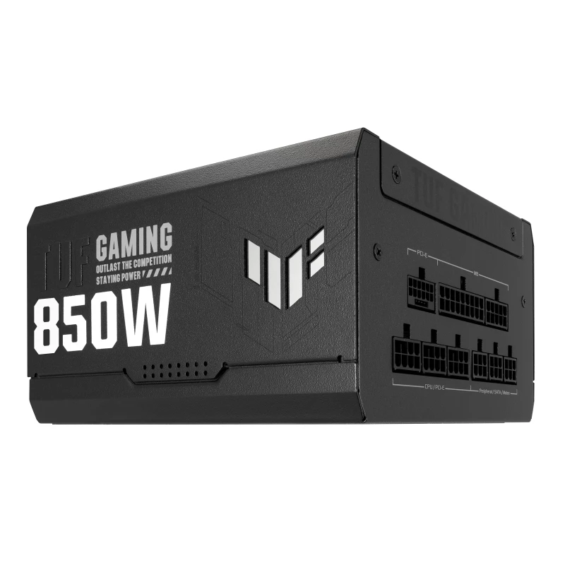 ASUS TUF Gaming 850W Gold barošanas bloks 24-pin ATX ATX Melns