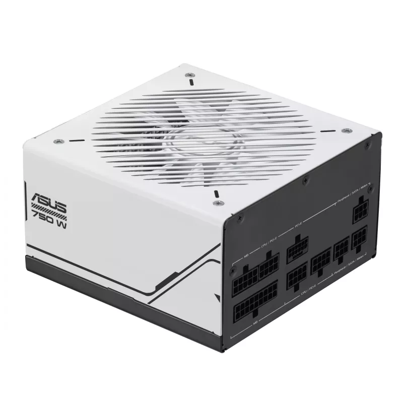 ASUS Prime AP-750G barošanas bloks 750 W 20+4 kontaktu ATX ATX melns, balts