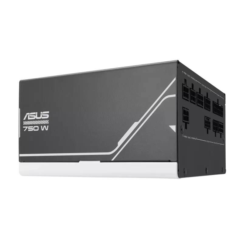ASUS Prime AP-750G barošanas bloks 750 W 20+4 kontaktu ATX ATX melns, balts