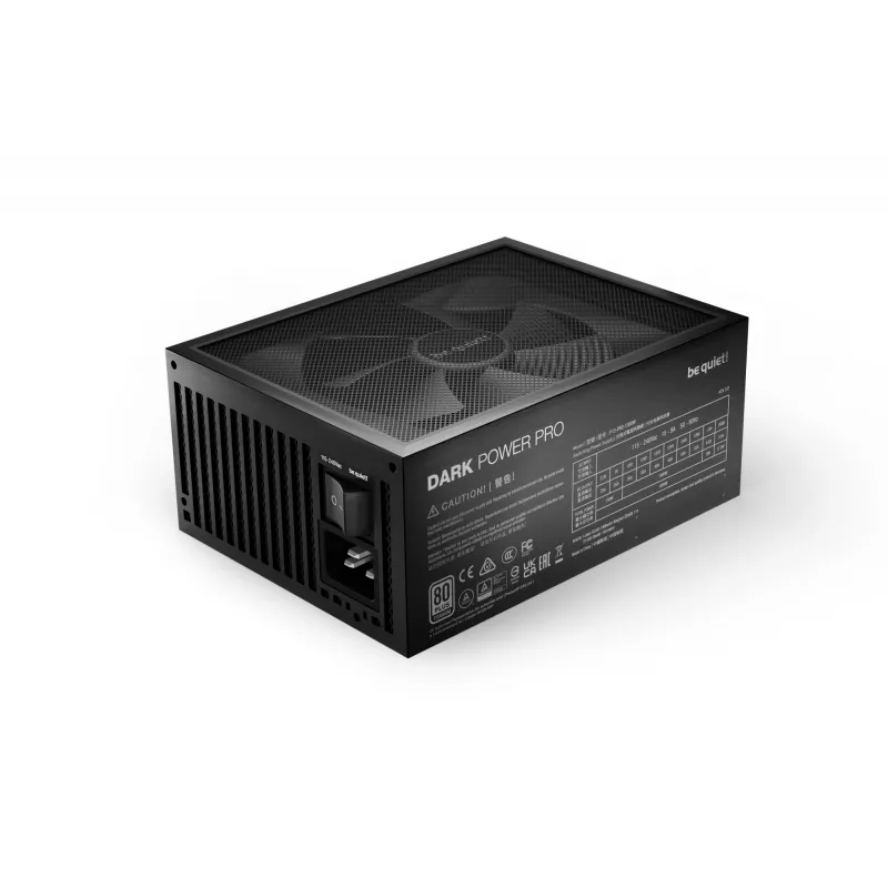 be quiet! Dark Power Pro 13 | 1300W barošanas bloks 20+4 kontaktu ATX ATX Melns