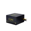 Chieftec Core BBS-600S barošanas bloks 600 W 24-pin ATX PS/2 Melns