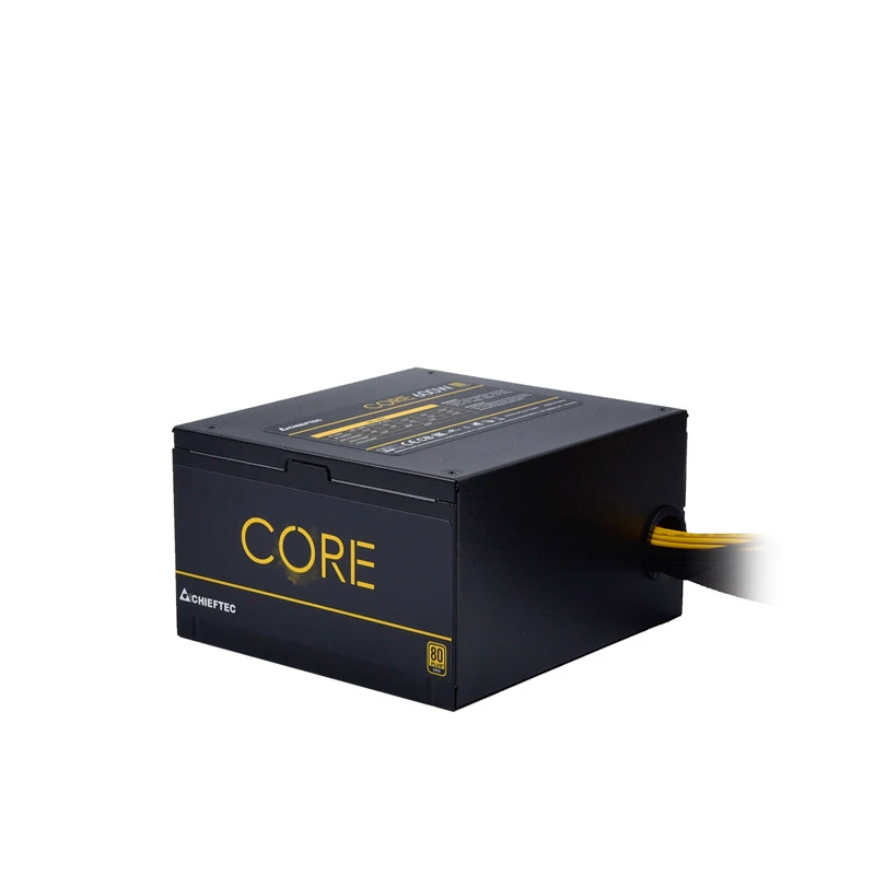 Chieftec Core BBS-600S barošanas bloks 600 W 24-pin ATX PS/2 Melns