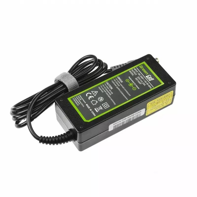 zaļa Cell lādētājs maiņstrāvas adapteris Lenovo 20V | 3,25A | 65W | 7,7-5,5mm