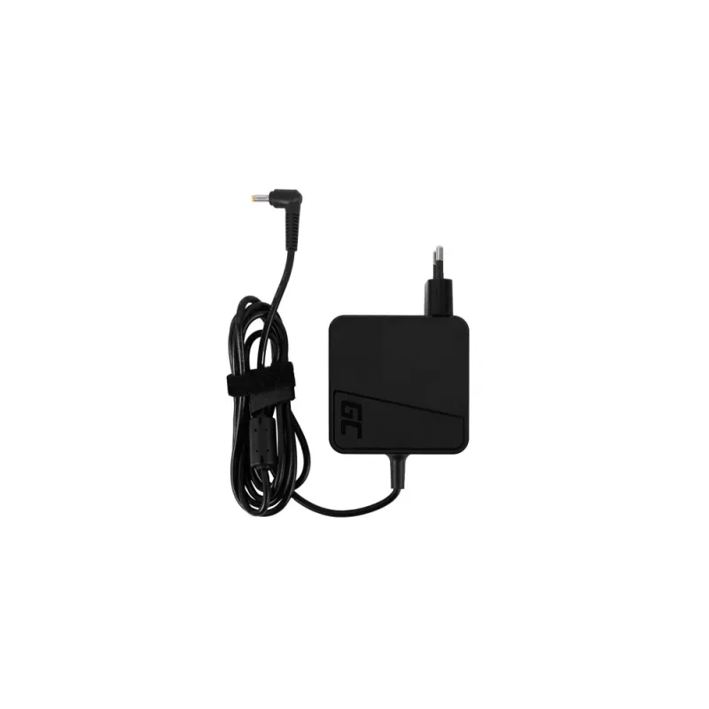 GREEN CELL barošanas adapteris / pārveidotājs Universāls 65 W Melns