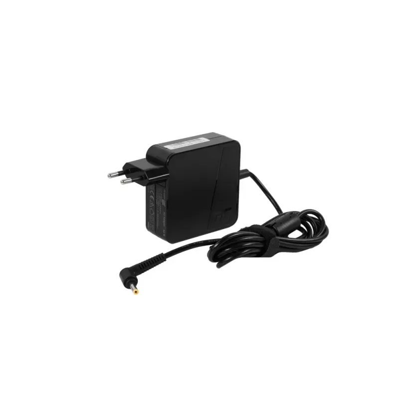 GREEN CELL barošanas adapteris / pārveidotājs Universāls 65 W Melns