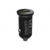 Automašīnas lādētājs zaļa Cell CADM-GC-38AC 38W, 1x USB-C (PD 3.0) + 1x USB-A, alumīnija korpuss, melns