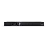 Nepārtrauktās barošanas avots CYBERPOWER OR1000ERM1U — 1 kVA (600 W), Line-Interactive, Rackmount 1U, 6× C13 rozetes, LCD, Sudraba
